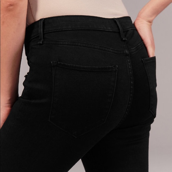 Abercrombie Simone High Rise Distressed Jean - Picture 16 of 16